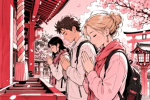 souvenir de temple japonais